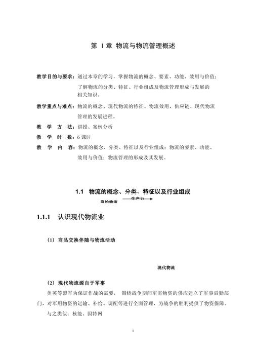 物流运输概述与物流运输概述怎么写